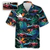 Personalized Photo Car Hawaiian Shirt For Men Women,tropical Palm Summer Beach Shirt, Custom Aloha Shirt, Hawaiian Button Down Short Sleeve Shirts