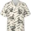 Farm Duck Hawaiian Shirt For Men Women, Button Vintage Aloha Hawaii Shirt, Farming Casual Printed Beach Summer Shirt, Aloha Beach Shirt