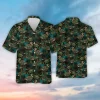 Wild Duck Button Down Hawaiian Shirt For Men Women, Birds Casual Short Sleeve Button Down Hawaiian Shirts, Vintage Hawaii Beach Shirt