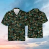 Mallard Duck Hawaiian Shirts For Men Women, Farm Duck Summer Beach Shirts, Tropical Duck Aloha Shirts, Summer Casual Button Down Short Sleeve Shirts