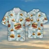 Fast Food Hawaiian Shirt For Men Women, Fast Food Summer Beach Shirt, Delicious Fast Food Aloha Shirt, Summer Casual Button Down Short Sleeve