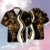 Music Notes Hawaiian Shirts For Men Women, Music Melody Aloha Shirts, Musical Summer Button Down Short Sleeve Shirt, Music Lover Summer Beach Shirts