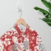 Polynesian Tiki Hawaiian Shirt For Men Women, Tiki Hawaiian Summer Beach Shirt, Tropical Hibiscus Aloha Shirt, Tiki Button Down Short Sleeve Shirts