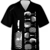 Illusion Wine Bottle And Glass Hawaiian Shirts For Men Women, Wine Lovers Button Down Hawaiian Shirt, Summer Beach Shirt, Hawaiian Aloha Shirt