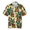Hula Bigfoot Hawaiian Shirt For Men Women, Tropical Sasquatch Summer Beach Shirt, Bigfoot Lover Button Down Short Sleeve Shirt, Tropical Aloha Shirts