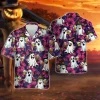 Beer Ghost Unisex Hawaiian Shirts, Halloween Funny Ghost Aloha Beach Shirt, Horror Movies Pattern Button Down Short Sleeve Shirts