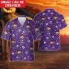 Personalized Face Unisex Aloha Shirt, Skeleton Party Hawaiian Shirt, Bone Printed Men's Button Up Short Sleeve, Custom Halloween Costume