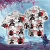 Samurai Unisex Hawaiian Shirts, Vintage Samurai General Aloha Beach Shirt, Warrior Button Down Short Sleeve Shirts Gifts For Men