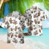 Retro Tiki Mask Hawaiian Shirts For Men Women, Tiki 80's Vintage Button Down Hawaiian Shirts, Tropical Summer Aloha Beach Shirt