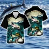 Tuna Fishing Unisex Hawaiian Shirts, Tuna Fisherman Aloha Beach Shirt, Fishing Crew Button Down Short Sleeve Shirts Gifts For Men Women