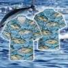 Tuna Net Unisex Hawaiian Shirt, Tuna Fishing Aloha Beach Shirt, Fisherman Button Down Short Sleeve Shirts Gifts For Men Women