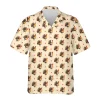 Turkey Thanksgiving Hawaiian Shirts, Funny Turkeys Pattern Hawaiian Beach Shirts, 3d Aloha Shirts, Thanksgiving Gift Button Down Shirt Short Sleeve
