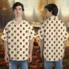 Turkey Thanksgiving Hawaiian Shirts, Funny Turkeys Pattern Hawaiian Beach Shirts, 3d Aloha Shirts, Thanksgiving Gift Button Down Shirt Short Sleeve