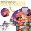 Beach Hula Dancer Hawaii Shirt For Men And Women, Retro Short-sleeve, Unisex Summer Aloha Shirt, Vibrant Color Clothing For Family
