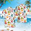 Cocktail And Fruits Men Hawaiian Shirt, Tropical Aloha Shirts, Summer Party Shirt, Short Sleeve Summer Beach Shirt, Drinking Night Unisex Button Top