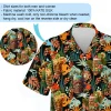 Tiki Cocktail Cup Men Hawaiian Shirt, Tiki Bar Summer Aloha Shirts, Holiday Tropical Pattern Clothing For Men Women, Original Aloha Shirt