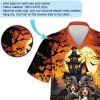 Funny Beagle In Witch Castle Hawaii Shirt, Halloween Party Group Aloha Shirts, Animal Printed Hawaiian Shirts, Animal Lover Button Down Shirt