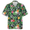 Talented Angler Hawaiian Shirt For All Genders, Tropical 3d Floral Aloha Beach Shirts, Tropical Lover Patterned Shirt, Vibrant Fisherman Clothing