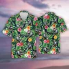 Talented Angler Hawaiian Shirt For All Genders, Tropical 3d Floral Aloha Beach Shirts, Tropical Lover Patterned Shirt, Vibrant Fisherman Clothing