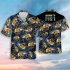 Trout Fish 3d Loose Hawaiian Shirt, Fishing Lover Aloha Fashion, Summer Unisex Hawaiian Shirt, Tropical Vibe Shirt For Family.