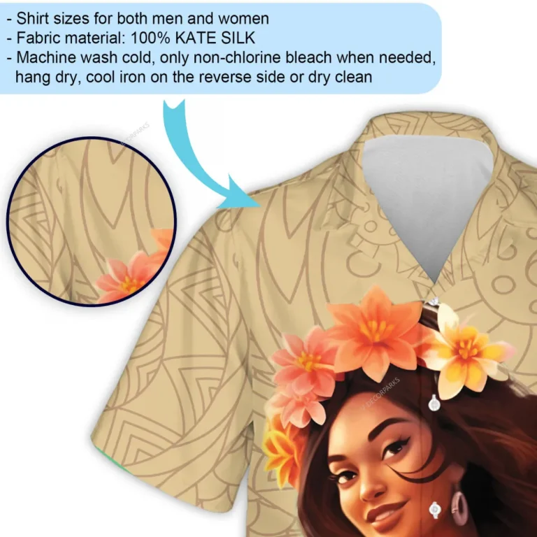 Awesome Hula Girl Hawaiian Shirt For Everyone, Tribal Pattern Aloha Beach Shirts, Tropical Flower Printed Button Down Shirt, Unisex Wear