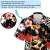 Hula Girl Music Hawaiian Shirt For Men Women - Guitar Lover Aloha Beach Shirts, Mens Button Down Shirt