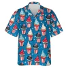 4th Of July Ice Cream Unisex Hawaii Shirt, Celebration Ceremony Food Truck Aloha Beach Shirts, Cupcake Printed Button Down Shirt For Everyone