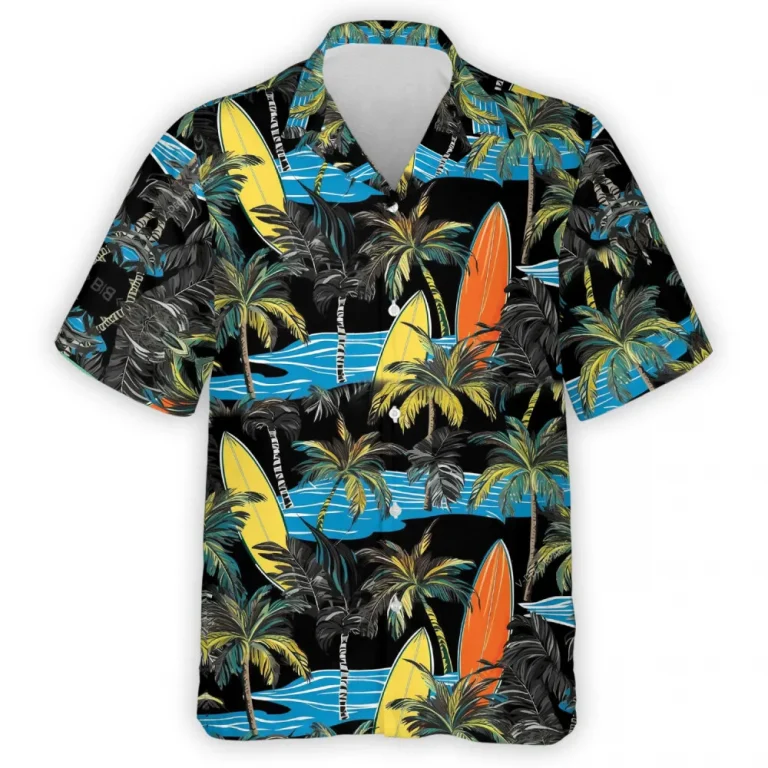 Double Surfboard Unisex Hawaiian Shirt, Surfway Aloha Beach Button Down Shirts For Men And Woman, Friend Group Travel Clothing