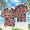 Indigenous Tiger Unisex Hawaii Shirt, Native Hibiscus Summer Aloha Beach Shirt, Forest Family Trip Clothing, Casual Men's And Women's Wear