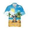 Milk Cow Unisex Hawaiian Shirt, Seashore Aloha Button Down Short Sleeve, Tropical Beach Shirt, Funny Animal Clothing For All Ages