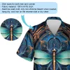 Dragonfly Lover Unisex Hawaii Shirt, Holy Sign Aloha Button Down Short Sleeve, Family Matching Clothing, Summer Beach Shirt