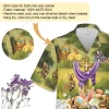 Jesus Resurrection Easter Hawaiian Shirts, Hare Garden Unisex Aloha Short Sleeves, Festival Clothing For Men And Women, Easter Egg Pattern