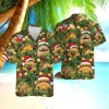 Funny Taco Hawaiian Shirt For Men Women, Taco Christmas Summer Beach Shirts, Cinco De Mayo Aloha Shirts, Christmas Button Down Short Sleeve Shirts