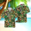 Dinosaur Taco Hawaiian Shirt For Men Women, Dino Sombrero Summer Beach Shirts, Cinco De Mayo Aloha Shirts, Colorful Button Down Short Sleeve Shirts