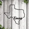 Texas Sign With Led Lights, Texas State Sign Wall Art, Texas Metal Wall Art, Outline Of Texas Wall Art, Texas Metal Art, Texas Decor
