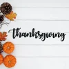 Cursive Thanksgiving Sign Metal Sign Wall Decor, Metal Sign Outdoor, Indoor