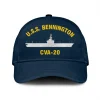U.s.s. Bennington Cva-20 Classic Cap, Custom Print/embroidered Us Navy Ships Classic Baseball Cap, Gift For Navy Veteran