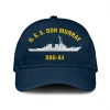 U.s.s. Don Murray Ddg-84 Classic Cap, Custom Print/embroidered Us Navy Ships Classic Baseball Cap, Gift For Navy Veteran
