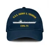 U.s.s. Harry S. Truman Cvn-75 Classic Cap, Custom Print/embroidered Us Navy Ships Classic Baseball Cap, Gift For Navy Veteran