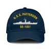 U.s.s. Patterson De 1061 Classic Cap, Custom Print/embroidered Us Navy Ships Classic Baseball Cap, Gift For Navy Veteran