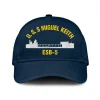 U.s.s Miguel Keith Esb 5 Classic Cap, Custom Print/embroidered Us Navy Ships Classic Baseball Cap, Gift For Navy Veteran