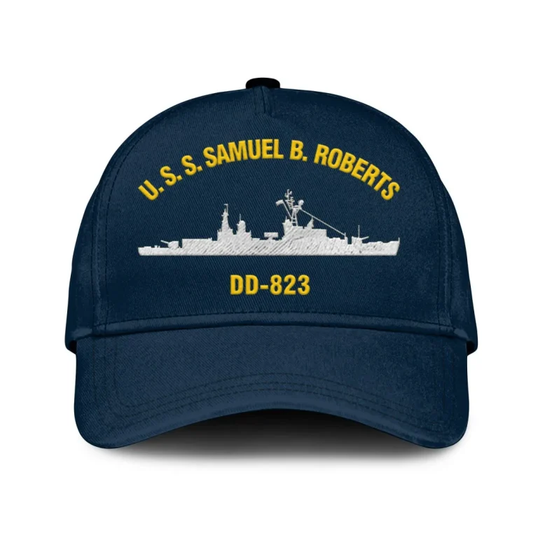 U.s.s Samuel B. Roberts Dd-823 Classic Cap, Custom Print/embroidered Us Navy Ships Classic Baseball Cap, Gift For Navy Veteran