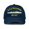 U.s.s Sullivans Dd-537 Classic Cap, Custom Print/embroidered Us Navy Ships Classic Baseball Cap, Gift For Navy Veteran