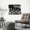 Us Veteran Personalized Metal Sign With Led Lights, Veteran Army Monogram Sign, Metal Sign For Us Veteran, Custom Us Veteran Metal Art