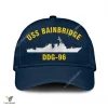 Uss Bainbridge Ddg-96 Classic Baseball Cap Gift For Navy Veteran, Custom Print/embroidered Us Navy Ships Classic Cap