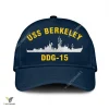 Uss Berkeley Ddg-15 Classic Baseball Cap Gift For Navy Veteran, Custom Print/embroidered Us Navy Ships Classic Cap