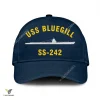 Uss Bluegill Ss 242 Classic Baseball Cap Gift For Navy Veteran, Custom Print/embroidered Us Navy Ships Classic Cap