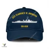 Uss Clarence W. Bronson Dd-668 Classic Baseball Cap Gift For Navy Veteran, Custom Print/embroidered Us Navy Ships Classic Cap