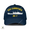 Uss Currituck Av-7 Classic Baseball Cap Gift For Navy Veteran, Custom Print/embroidered Us Navy Ships Classic Cap