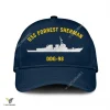 Uss Forrest Sherman Ddg-98 Classic Baseball Cap Gift For Navy Veteran, Custom Print/embroidered Us Navy Ships Classic Cap
